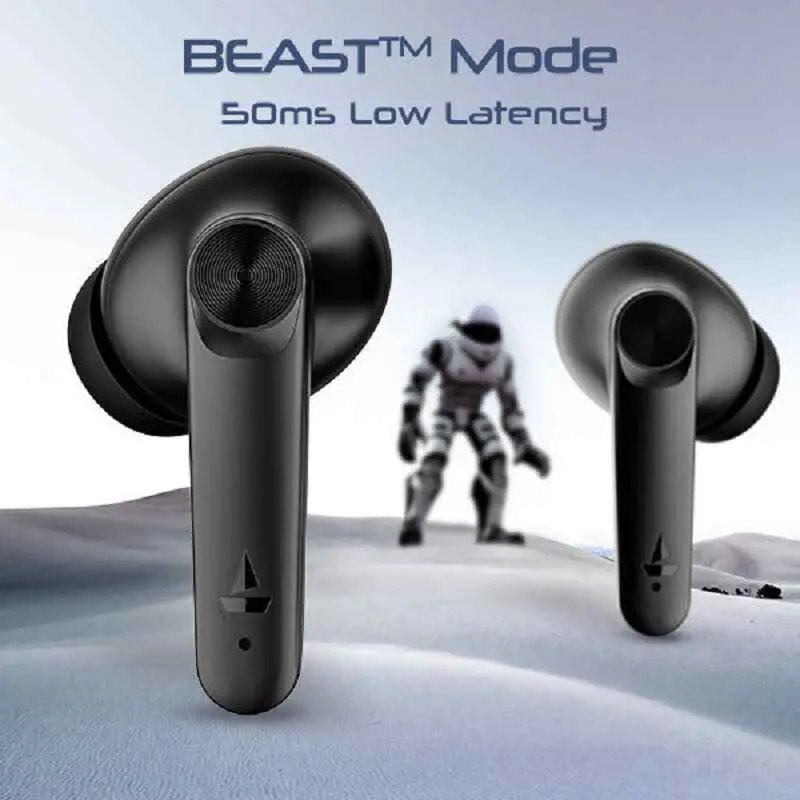 Boat Airdopes 200 Plus Wireless Earbuds -Black