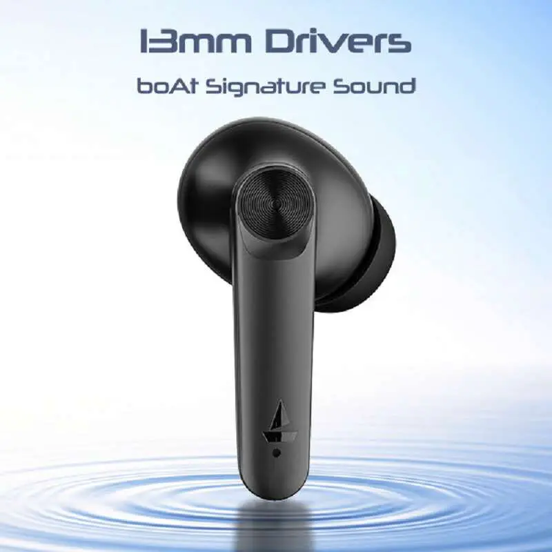Boat Airdopes 200 Plus Wireless Earbuds -Black