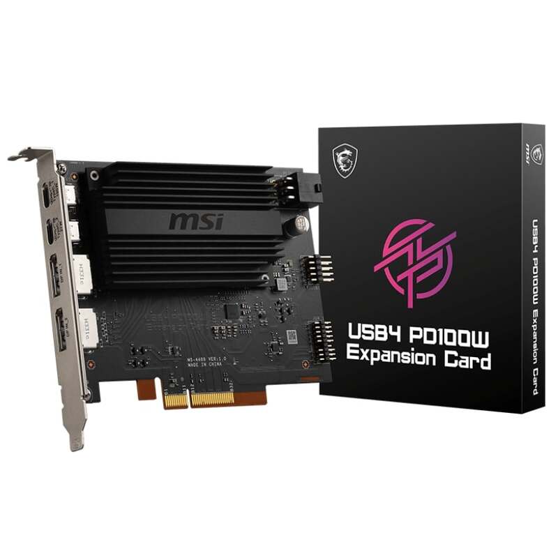 MSI USB4 PD100W Expansion Card