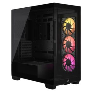 Corsair 3500x Argb Mid Tower Pc Cabinet - Black