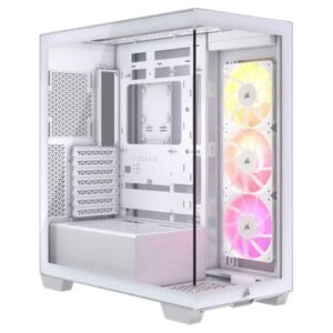 Corsair 3500x Argb Mid Tower Pc Cabinet - White