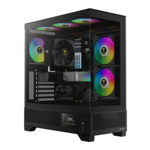 Gamdias Atlas M1 Mid Tower Pc Cabinet - Black