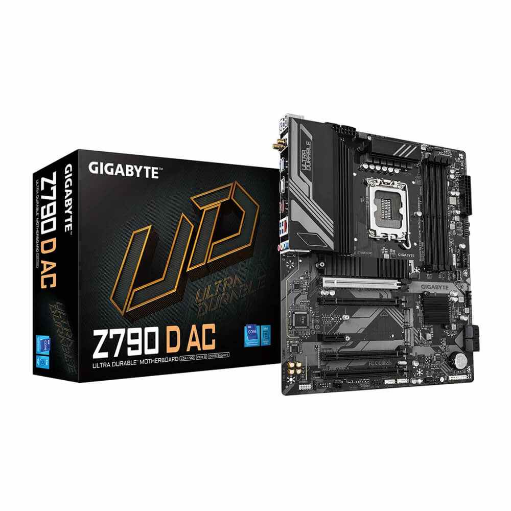Gigabyte Z790 D AC ATX Motherboard – Intel Z790 Express Chipset, LGA1700 Socket (rev. 1.0)