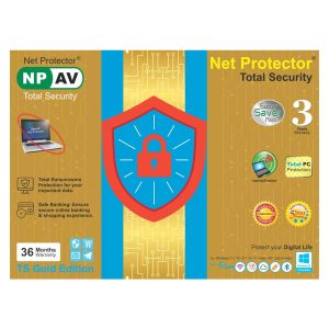 NPAV Net Protector Total Security Gold Edition 1 User 3 Years for PC and Mac