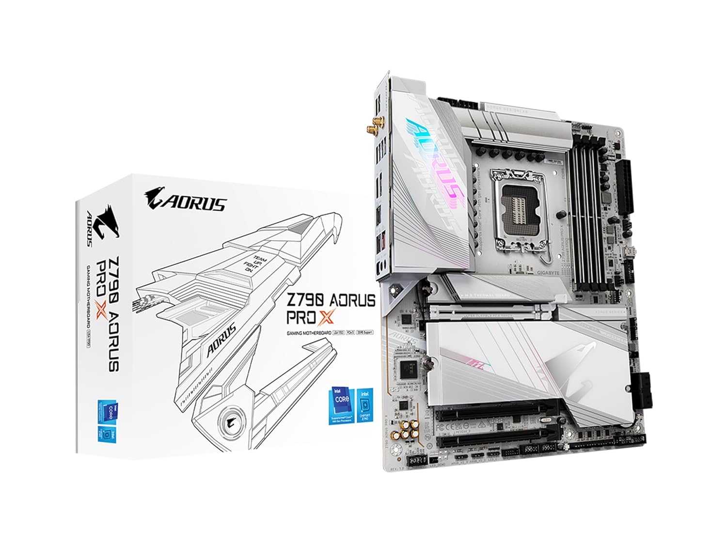 Gigabyte Z790 AORUS Pro X ATX Motherboard – Intel Z790 Express Chipset, LGA1700 Socket