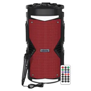 Elista ELS-MusiStrom 1600 Portable Bluetooth Speaker - Red