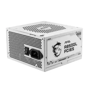 MSI MAG A850GL PCIE5 White SMPS 850W Power Output 80 Plus Gold Certified