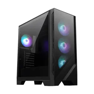 MSI MAG Forge 321R Airflow Mid Tower PC Cabinet Black