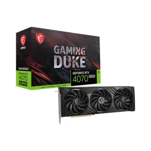 MSI NVIDIA GeForce RTX 4070 Super 12GB Gaming Duke 3X GDDR6X Graphics Card