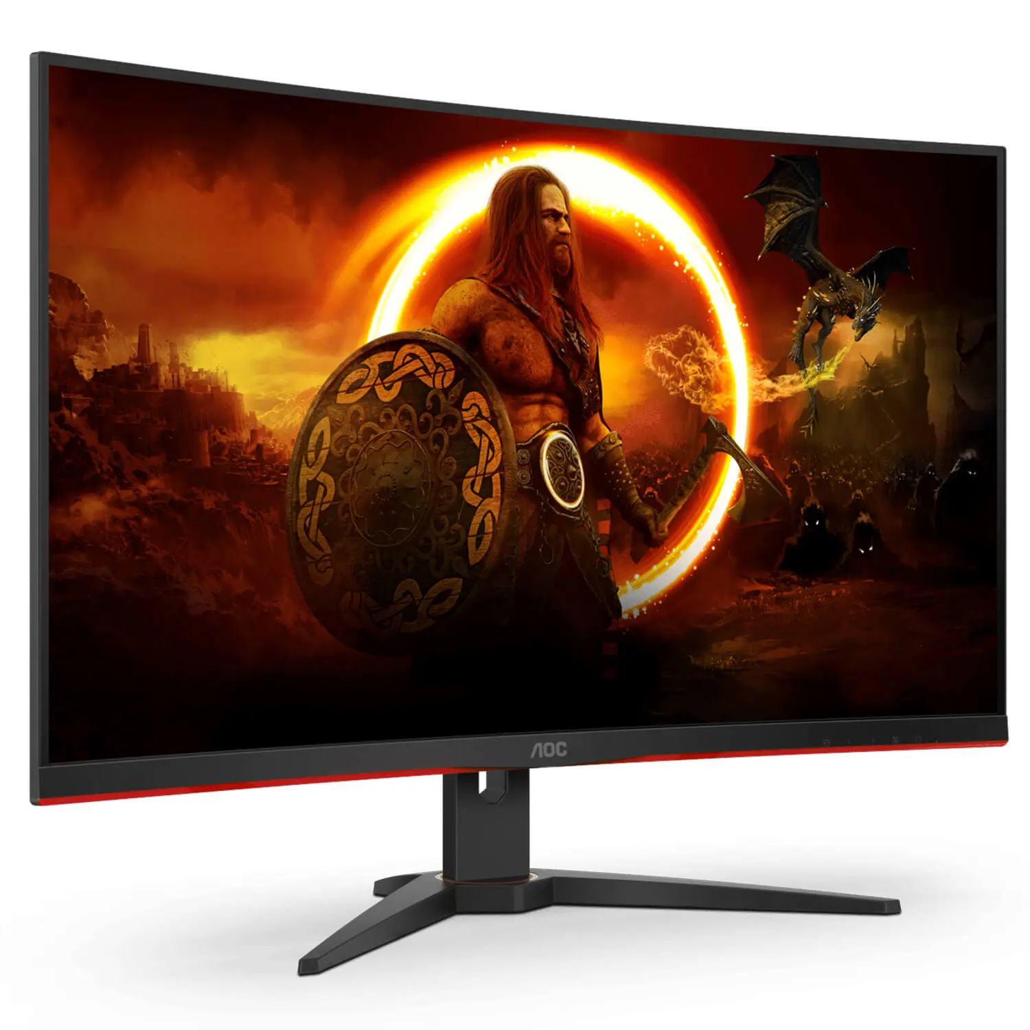 AOC C32G2E 31.5 inch Curved Gaming Monitor-3