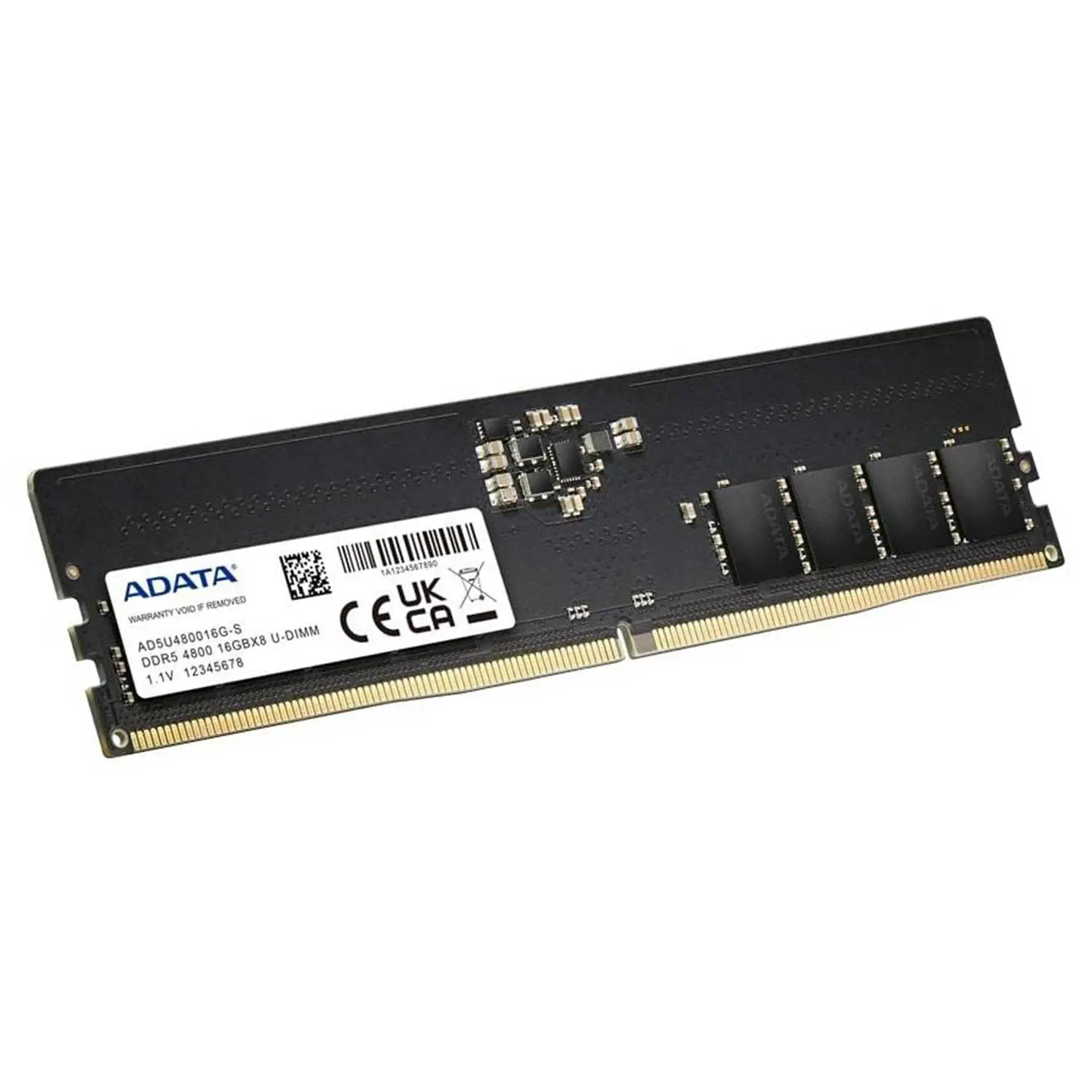 Adata 32GB (1x32GB) UDIMM 4800MHz DDR5 Desktop Ram - Black - Image 2