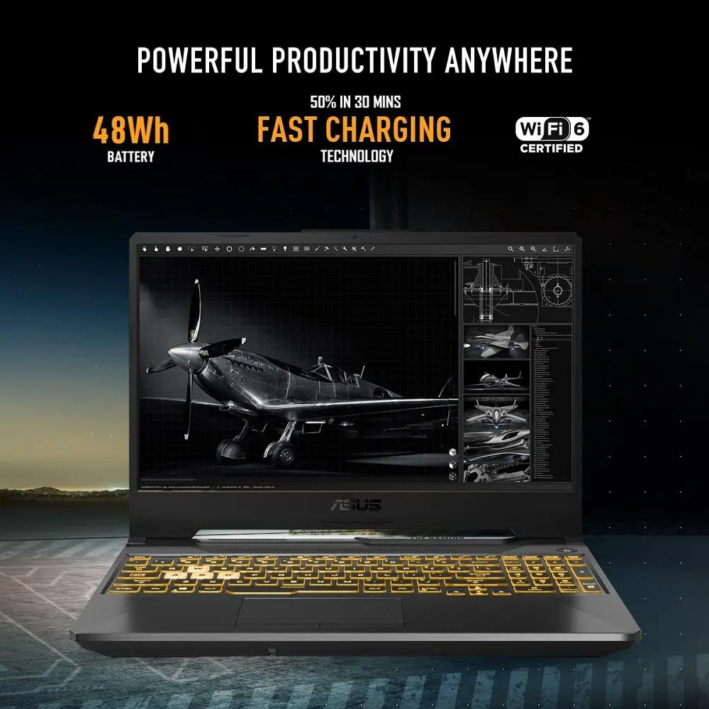 Asus TUF F15 Gaming Laptop - 15.6 inch FHD 144Hz, Core i5 11th Gen, 16GB DDR4 RAM, 512GB SSD, RTX 2050 4GB GPU - Image 5