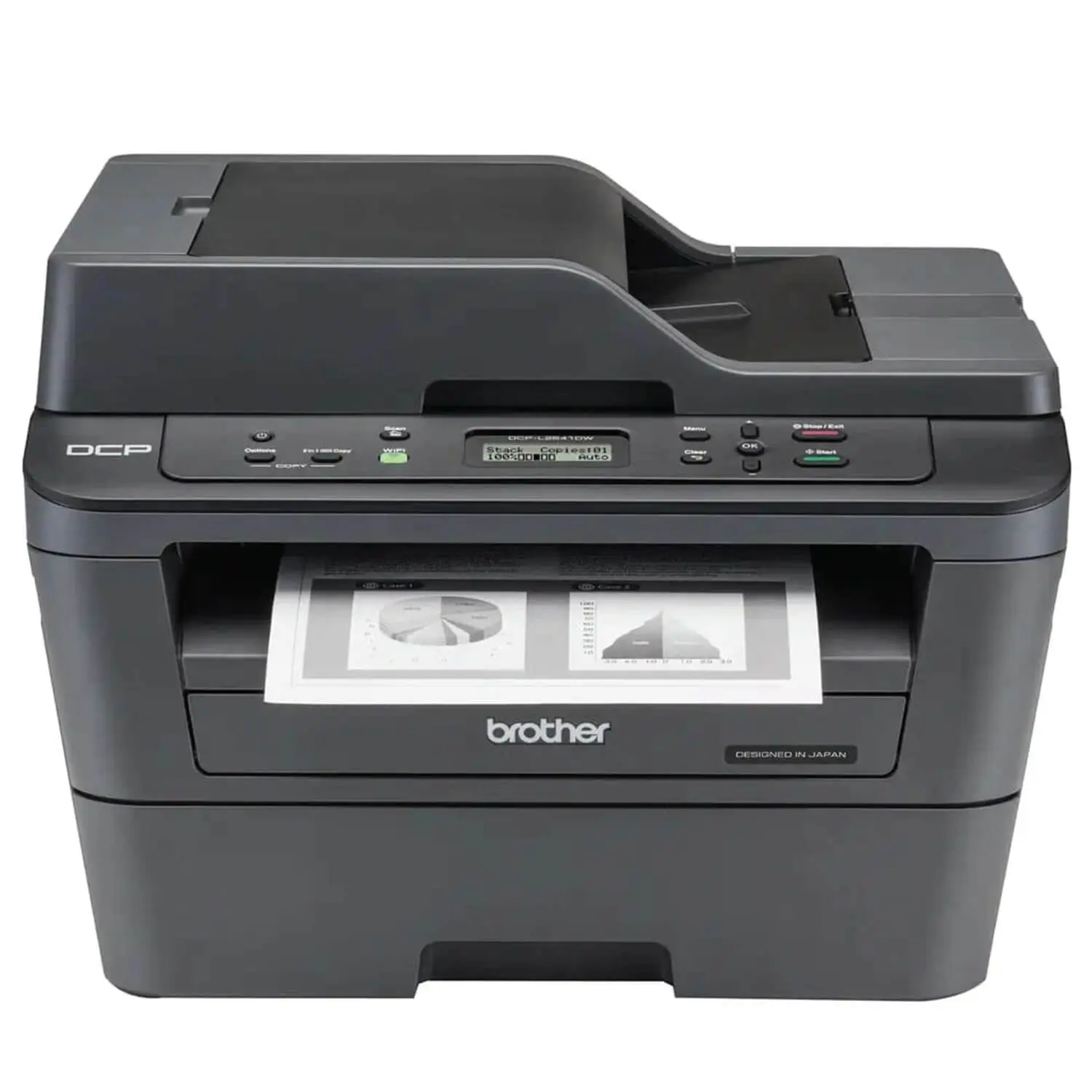Brother DCP-L2541DW Monochrome Laser Multi-Function Printer-1