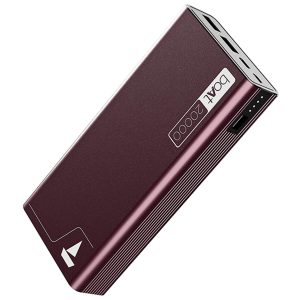 boAt EnergyShroom PB400 Power Bank - Burgundy