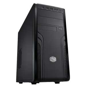 Cooler Master Force 500 Mid Tower ATX Cabinet - Black