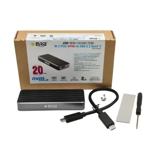 EiRA TEK M.2 PCIe NVMe SSD Casing 2280-1
