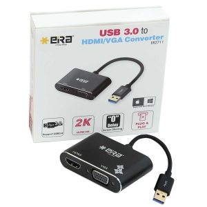 EiRA TEK USB to HDMI-VGA Converter-1