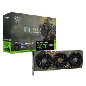 MSI NVIDIA GeForce RTX 4070 Ti Super 16G Gaming Slim Stalker 2 Edition GDDR6X Graphics Card-1