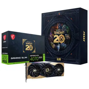 MSI Nvidia GeForce RTX 4070 Super 12G Gaming Slim World of Warcraft Edition-1