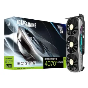 Zotac Gaming NVIDIA GeForce RTX 4070 Ti Super Trinity OC 16GB GDDR6X Graphics Card