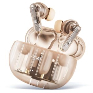 boAt Airdopes 191 ANC Wireless Earbuds - Pellucid Orange