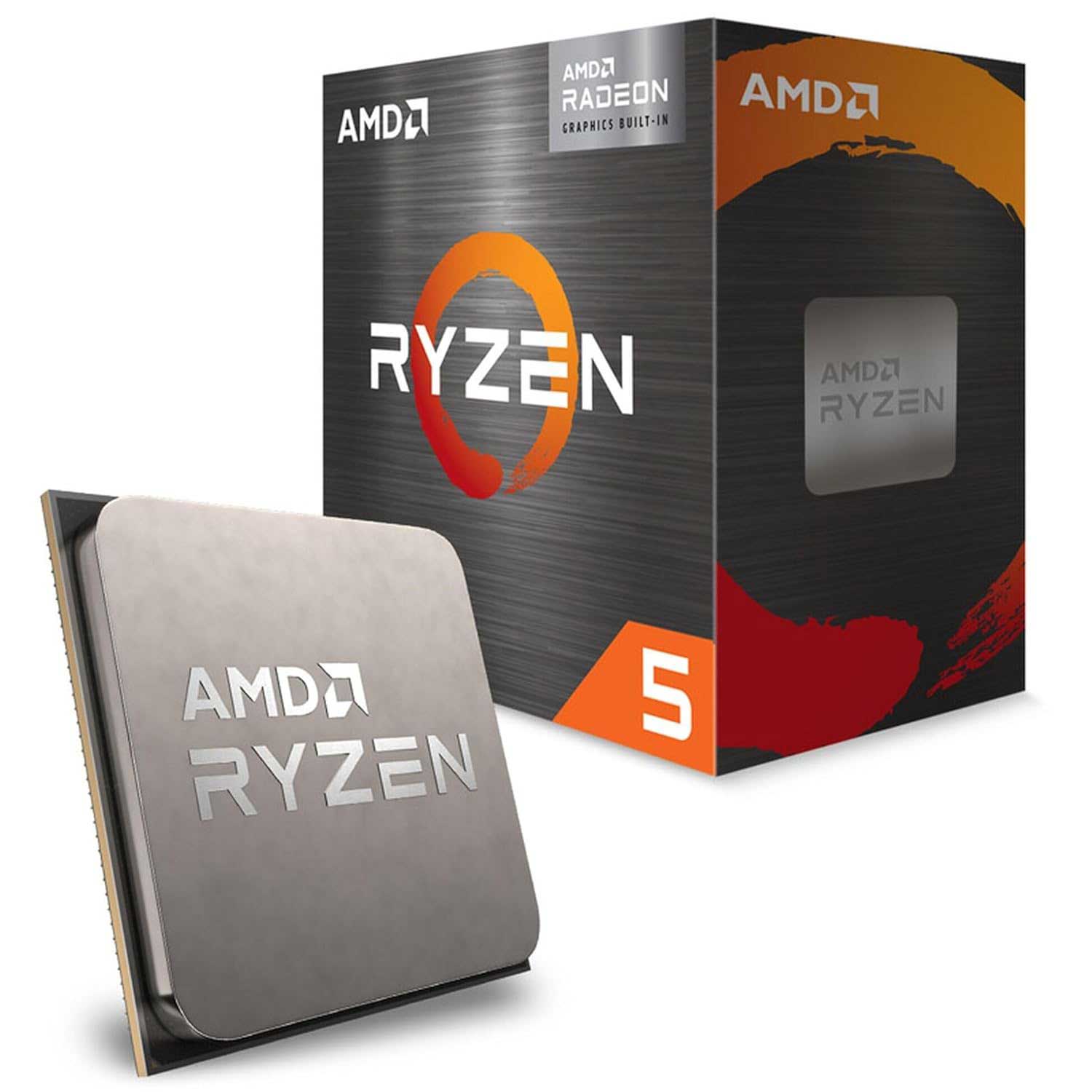 AMD Ryzen 5 5500GT Processor | 6 Cores, 12 Threads | AM4 CPU Socket