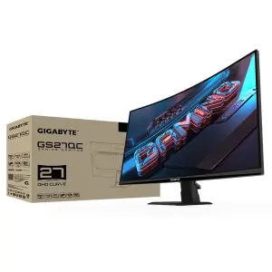 Gigabyte GS27QC 27 inch QHD Curved Gaming Monitor-1