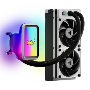 HYTE THICC Q60 240mm CPU Liquid Cooler Black and White