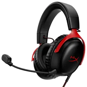 HyperX Cloud III Gaming Headset - Black-Red-1
