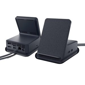 Dell Dual Charge Dock - HD22Q Laptop Docking Station with Wireless Charging Stand