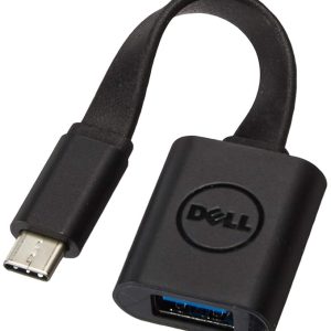 Dell USB Type-C to USB Type-A Adapter Black-1