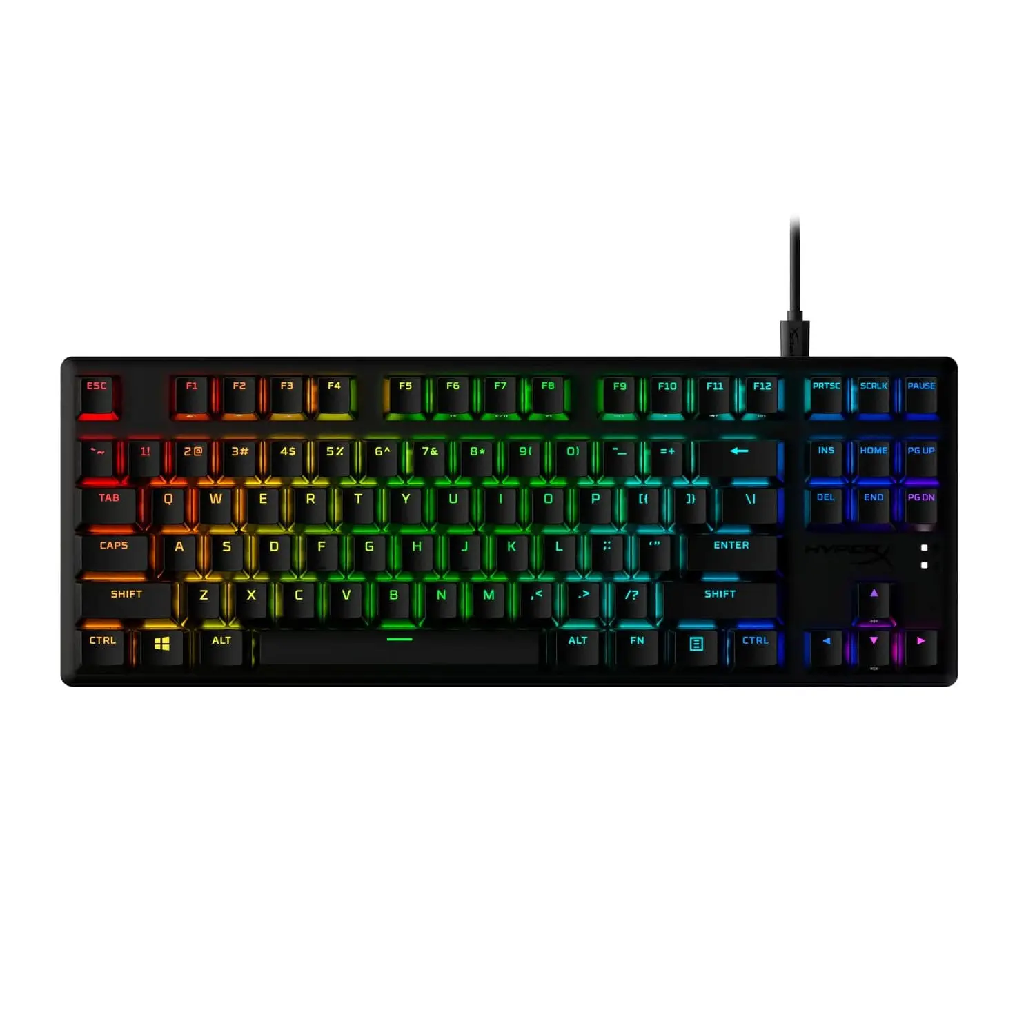 HyperX Alloy Origins Core PBT HX Red Mechanical Gaming Keyboard Black