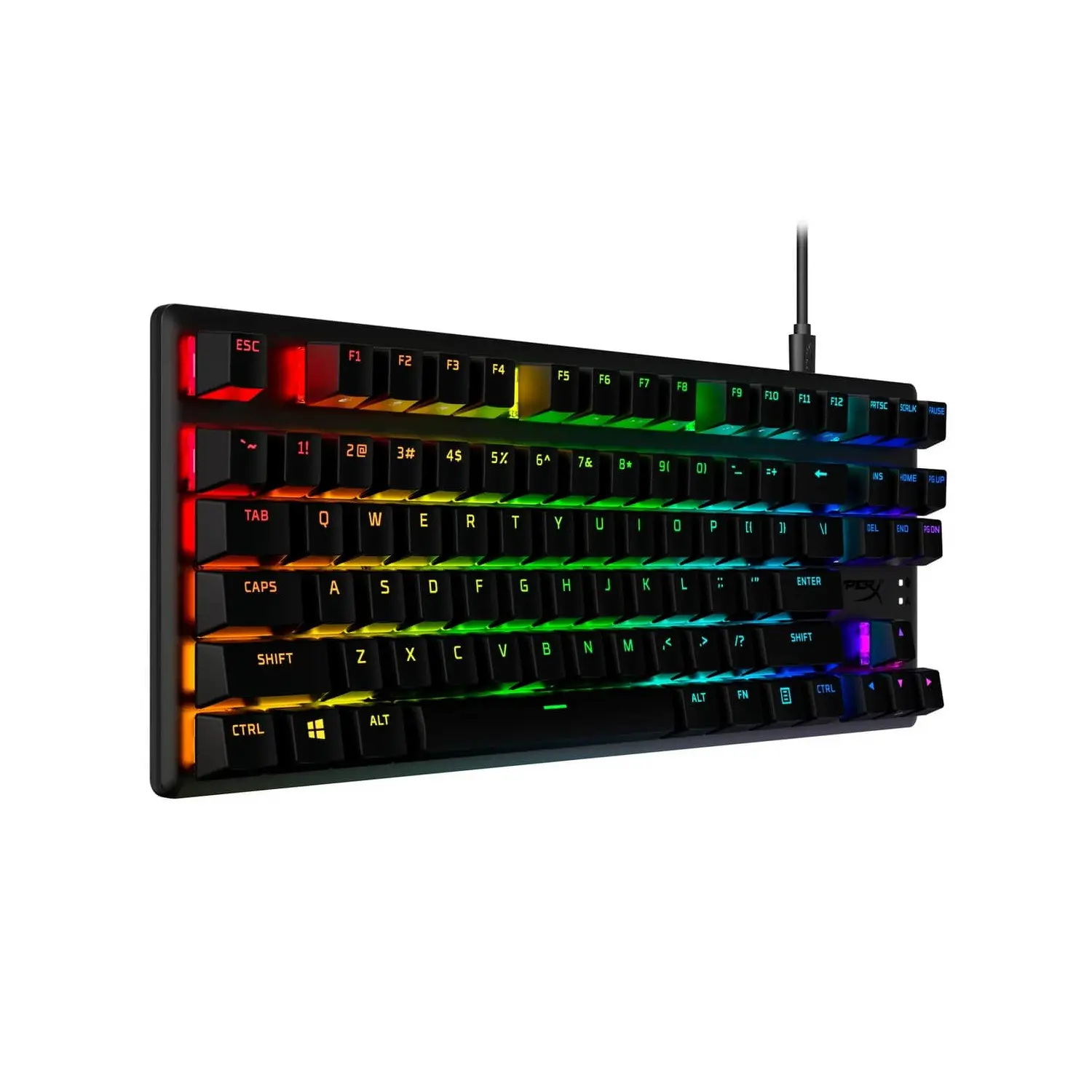HyperX Alloy Origins Core PBT HX Red Mechanical Gaming Keyboard Black