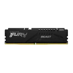 Kingston Fury Beast 16GB 1x16GB 6000MHz DDR5 RAM with Intel XMP Black