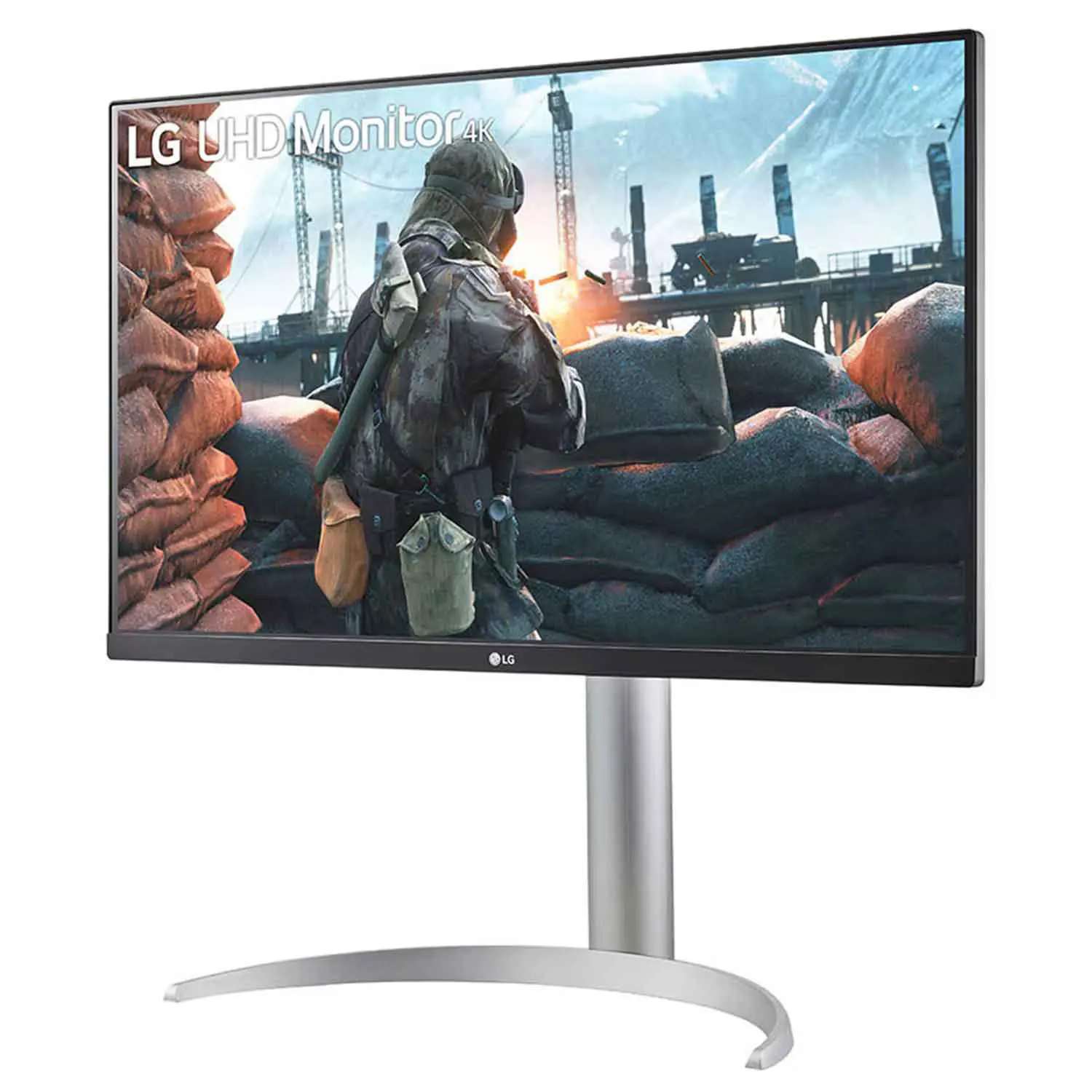 LG 27UP650-W 27 Inch UHD 4K LCD Monitor-2