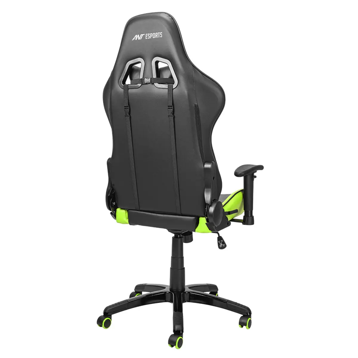 Ant Esports Ergonomic 9077 Gaming Chair - Black & Green-3