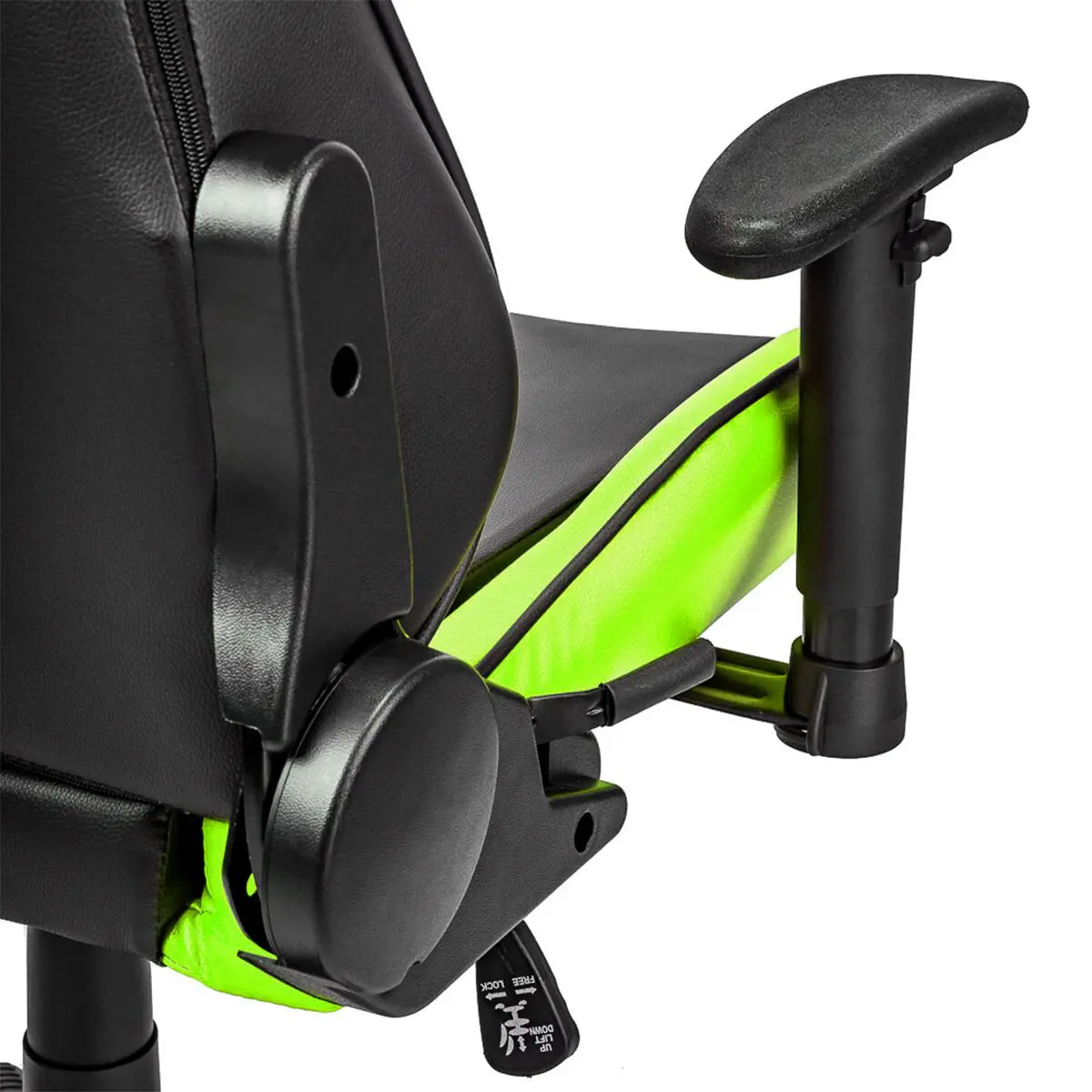 Ant Esports Ergonomic 9077 Gaming Chair - Black & Green-7