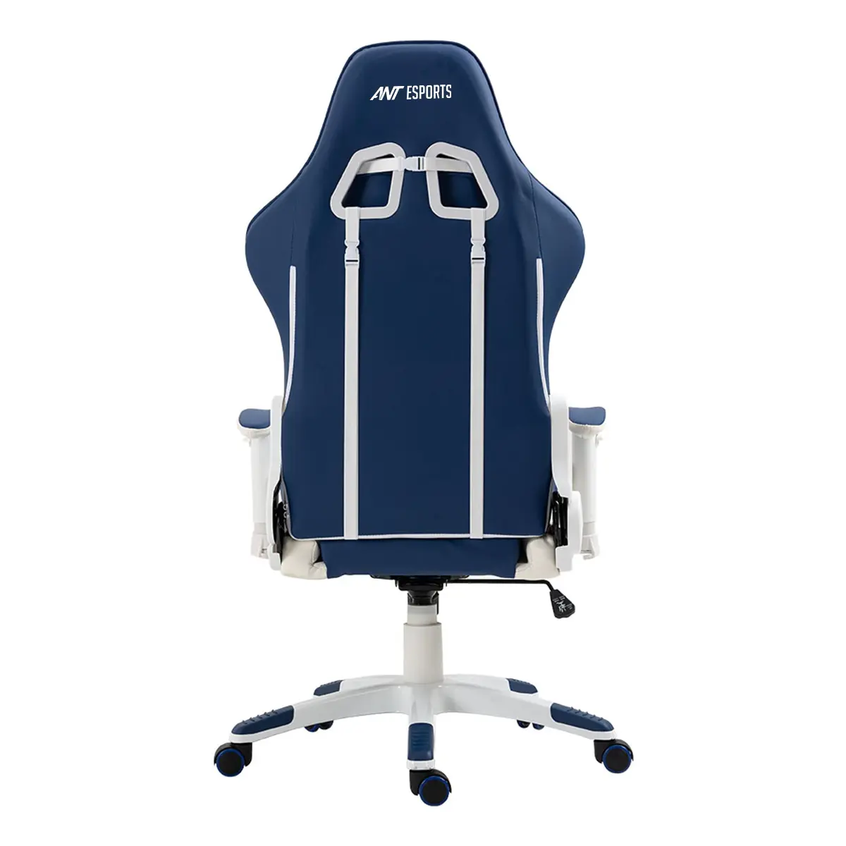 Ant Esports Ergonomic 9077 Gaming Chair - White & Blue-3
