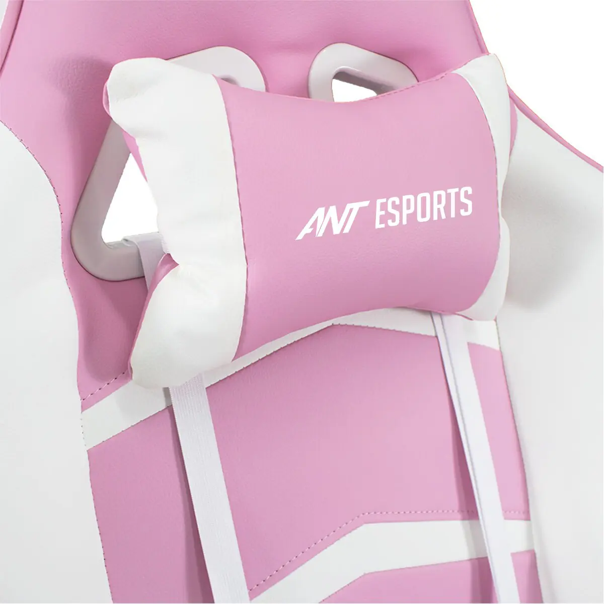 Ant Esports Ergonomic 9077 Gaming Chair - White & Pink -6
