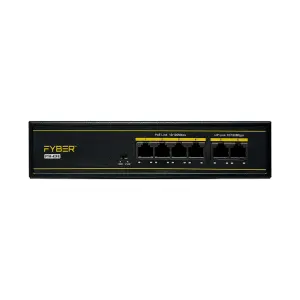 Fyber FYA-42FE 4+2 10100 Mbps PoE Switch-1