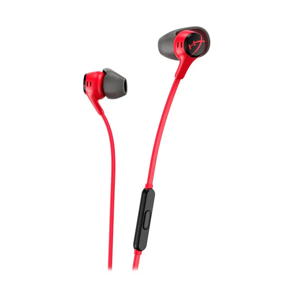 HyperX Cloud Earbuds II Gaming Earbuds – Red