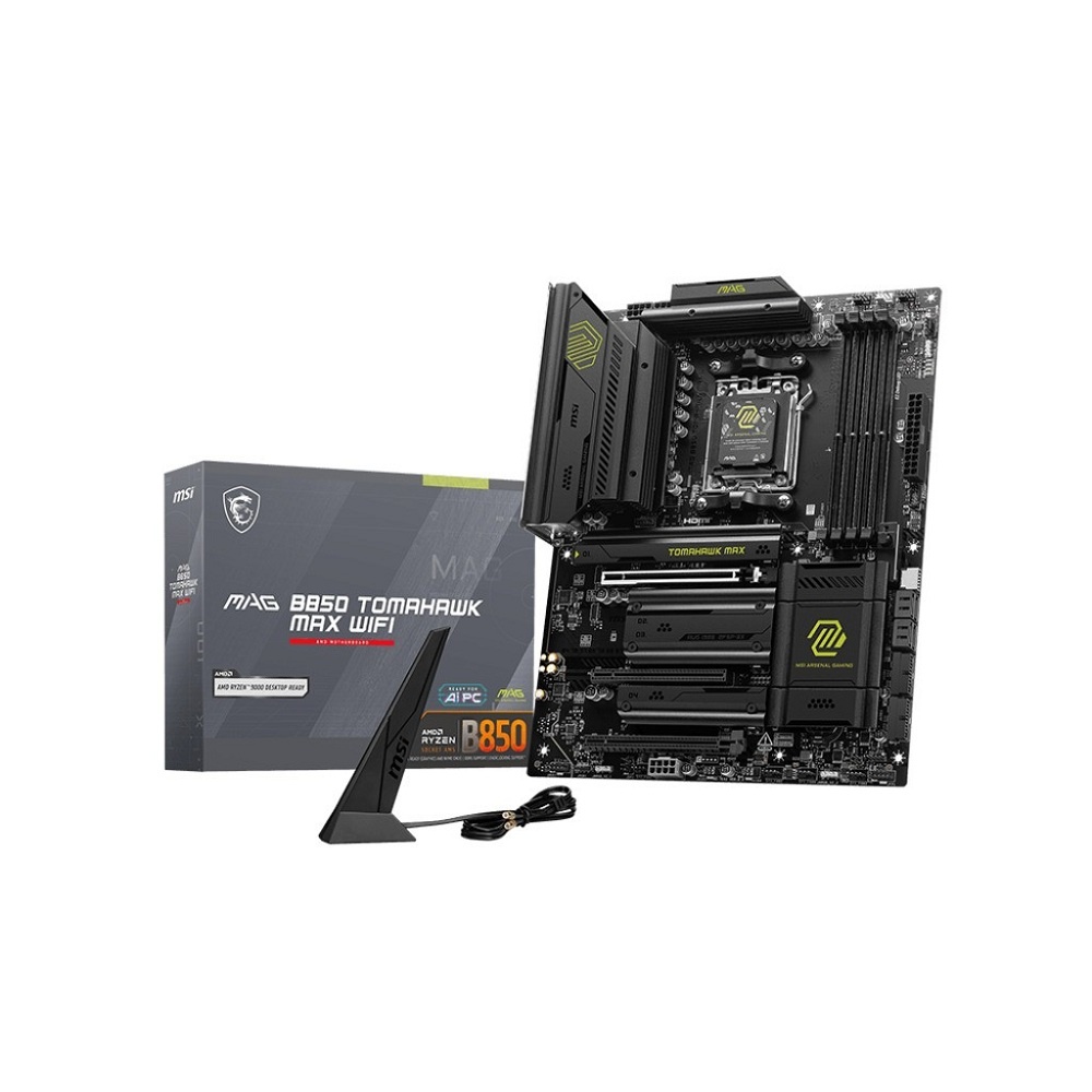 MSI Mag B850 Tomahawk Max WiFi ATX Motherboard