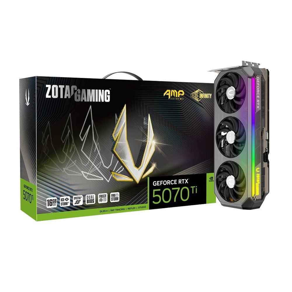 Zotac Gaming GeForce RTX 5070 Ti AMP Extreme Infinity 16GB GDDR7 Graphics Card