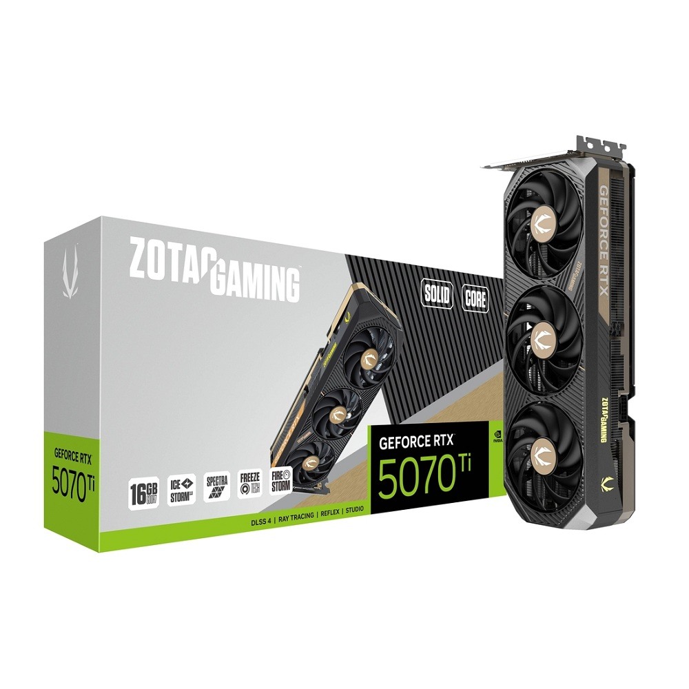 Zotac Gaming GeForce RTX 5070 Ti Solid 16GB GDDR7 Graphics Card