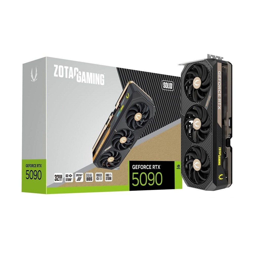 Zotac Gaming GeForce RTX 5090 Solid 32GB GDDR7 Graphics Card