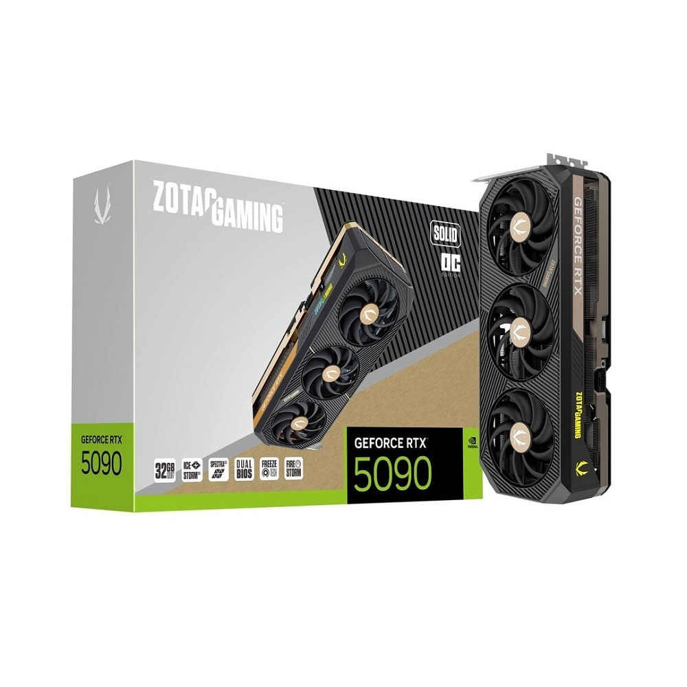 Zotac Gaming GeForce RTX 5090 Solid OC 32GB GDDR7 Graphics Card