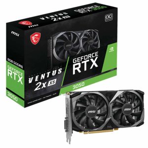 MSI NVIDIA GeForce RTX 3050 Ventus 2X XS OC 8GB GDDR6 Graphics Card-1