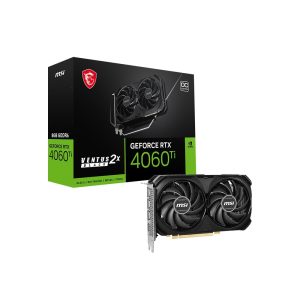 MSI NVIDIA GeForce RTX 4060 Ti Ventus 2X Black OC 8GB GDDR6 Graphics Card-1