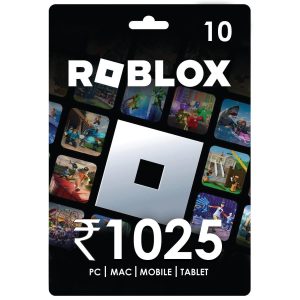 Roblox 10 Gift Card ₹1025 - Redeem Code