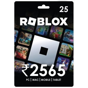 Roblox 25 Gift Card ₹2565 - Redeem Code